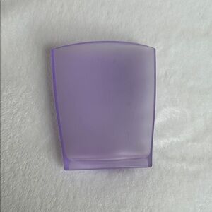 Purple Frosted Toothbrush Holder